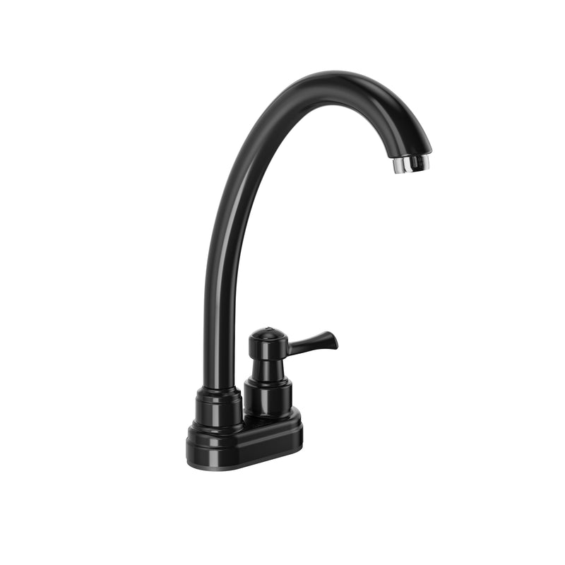 Paquete Subconjunto Grifería Lavaplatos Balta Sencilla Palanca x 3 Negro 415523331