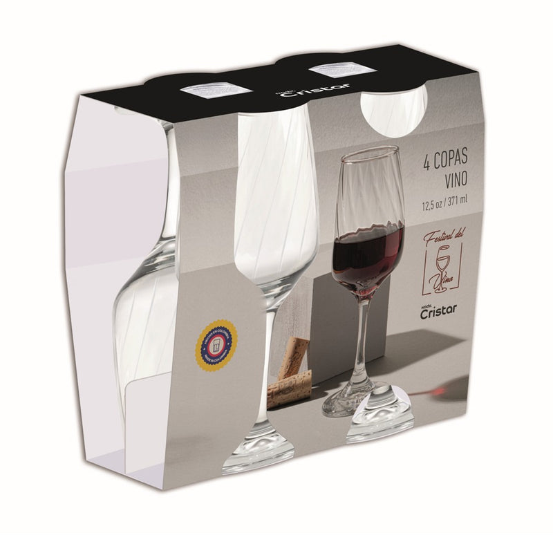 Copa Lombardia Vino 12.5 Onzas 8 Canastillas x 4 Unidades 5497CL4PDQ