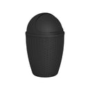 Papelera Rattan Polar Negro 07550NEGRO