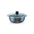 Caldero Antiadherente 18 Cms 1.5 Lts Imusa Tapa Vidrio N.2 8043100