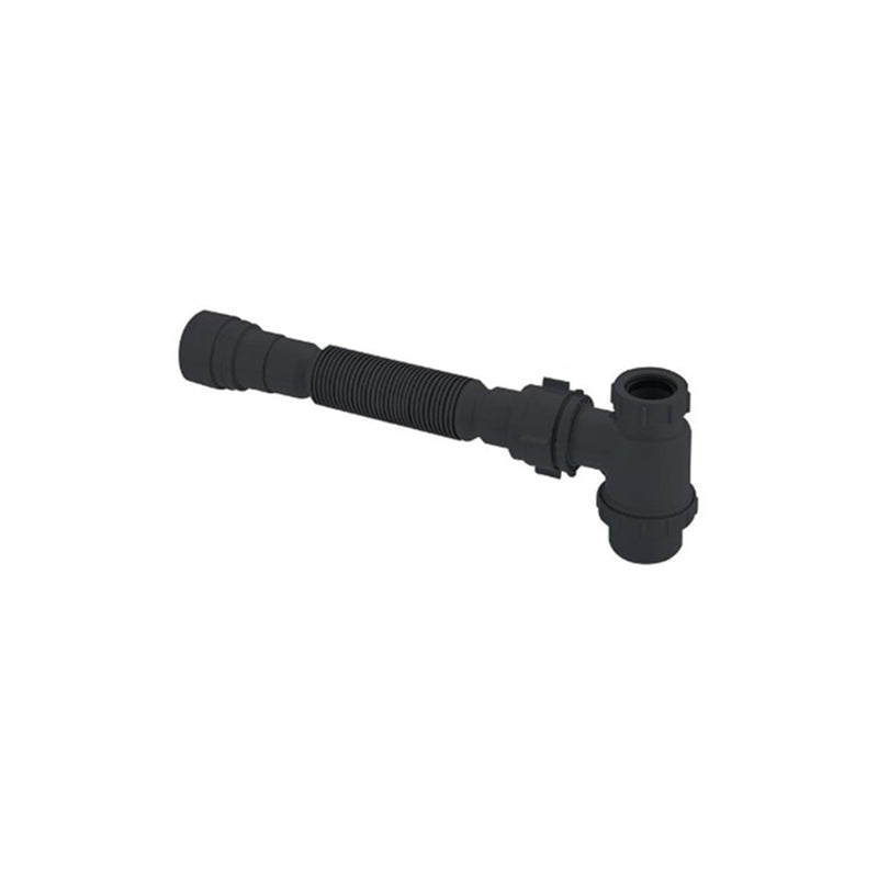 935930001    Sifón Botella Flexible Negro