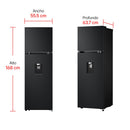 Nevera LG No Frost 264L Negro Mate Multi Air Flow VT26KPM-AEPCCLM