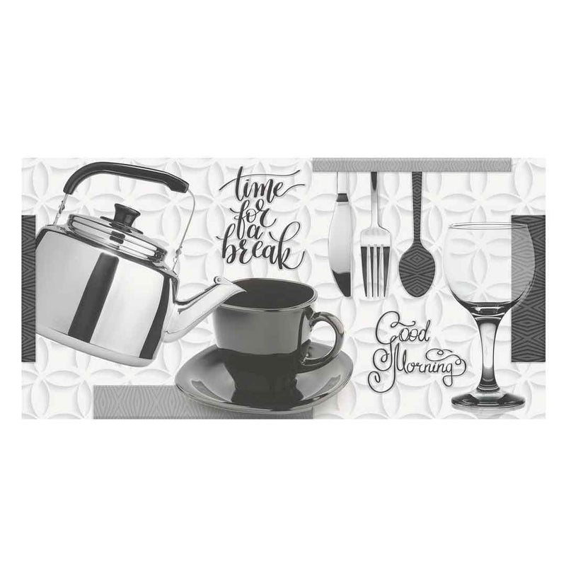 Base Deco Brooklyn Negro Cara Única  30X60Cms