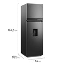 Nevera Electrolux No Frost Top Mount 239L Inverter Negro ERT25A3C6DC