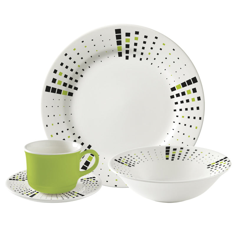 Vajilla 4 Puestos - 16 Piezas Malaya Funcional VL1184040116