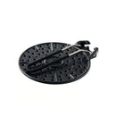 Parrilla para Arepas Hierro Fundido 20 cm Esmaltada Negra 39837