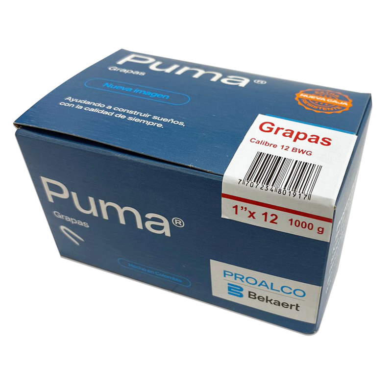 Grapa 1" X 12 X 25Kg -210828