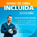 Calentador Mabe Instantáneo 20L Gas Natural Silver CMM20C1FSNA