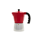 Cafetera Expresso 6 Tazas con Asa Rojo 6116500
