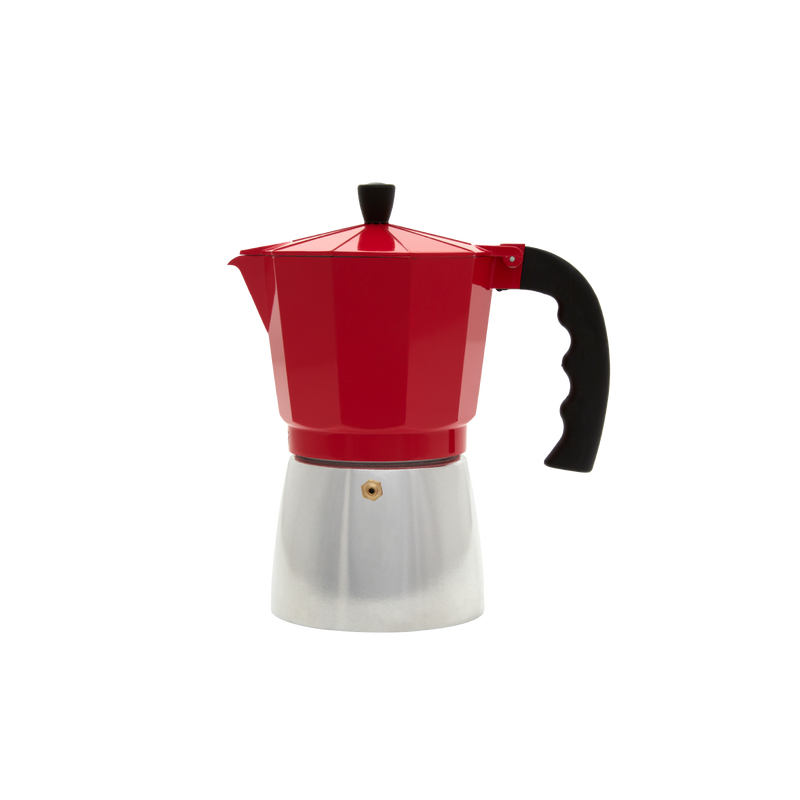Cafetera Expresso 6 Tazas con Asa Rojo 6116500