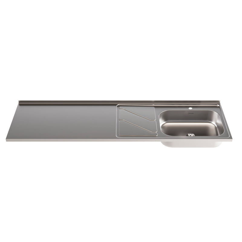 240055    180X52cm Meson Fluens Pozuelo Liso Derecho Monocontrol