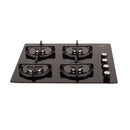 Cubierta Haceb 60x51 cm 4 Puestos Gas Propano Negro 9003425
