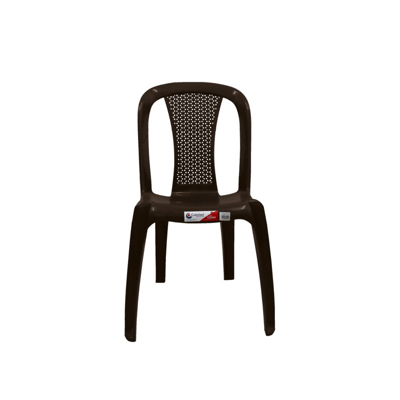 Silla Crystal sin Brazos Wengue 1042