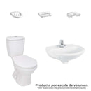 Combo Laguna 4.8 Litros Sin Pedestal Blanco Grifería Cromada