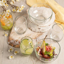 Set 4 Vasos para Bebidas + 2 Ensaladeras 9837ELCPT