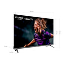 Televisor LED 43" 109CM Roku Smart FHD Negro HYLED4325RIM