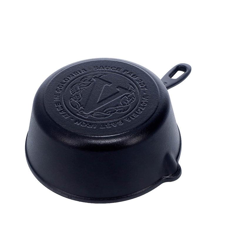 Sarten Profundo 1.9Lt Esmaltado Negro 37819