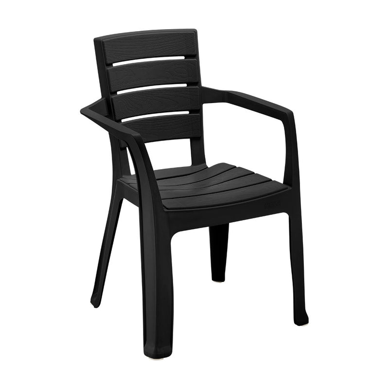 Silla Barú Con Brazos Negro 13282