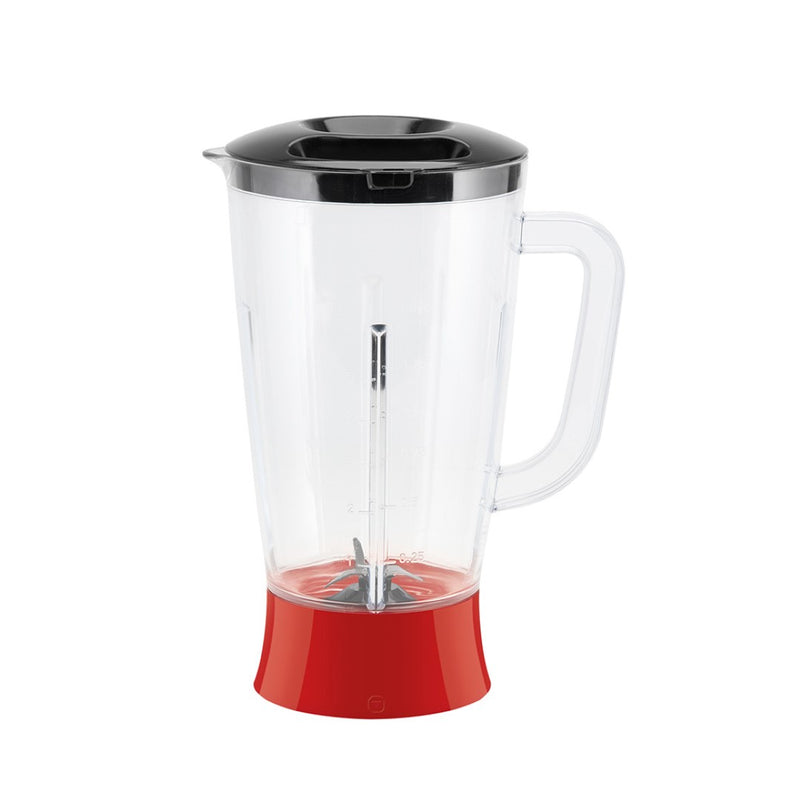 Licuadora Imusa PowerMix Plus 2 Velocidades Vaso Plástico Rojo