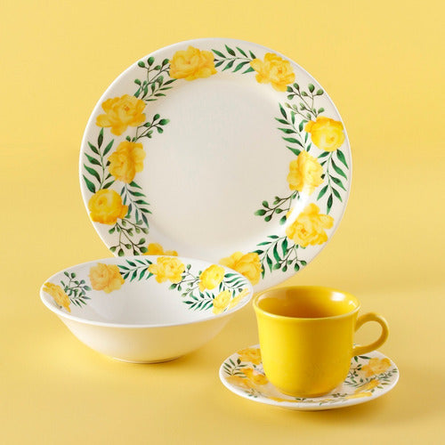 Vajilla 4 Puestos - 16 Piezas Alice Funcional VL127F040116