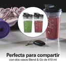 Licuadora Personal 2 Vasos 410 ml Negro 51160J-MX
