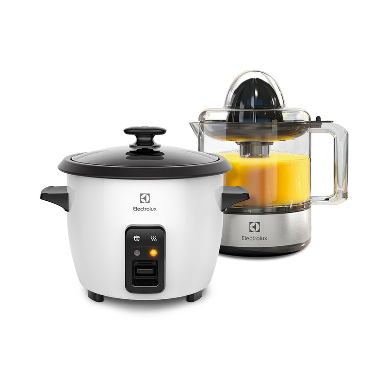 Combo Olla Arrocera de 1.3 Litros + Exprimidor Eléctrico de 800 ML CO_ECP10+RCB50