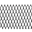 Malla Diamante orificio 11x11mmx1.0m ancho negra Rollo x 30 MT 3100172NEGRO