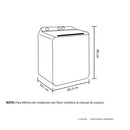 Lavadora Haceb Semiautomática 13Kg Blanco 9003010