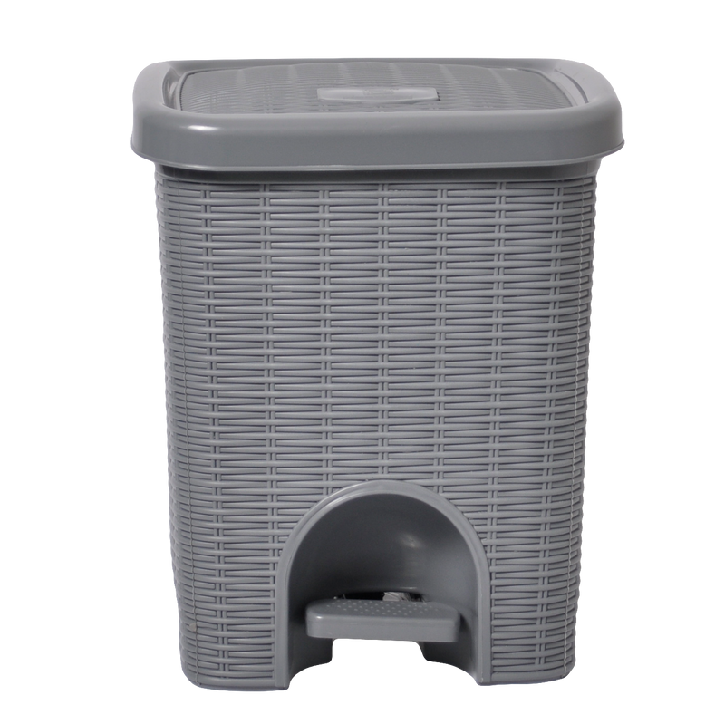 Papelera Mimbre 20Lt Gris 07572GRIS