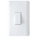 Pulsador Sencillo Duomo Blanco 15005