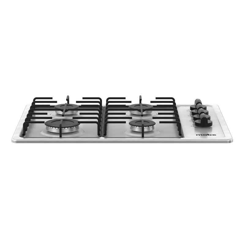 Cubierta de Empotrar a Gas Natural 60x44Cm 4 Puestos A 110V Inoxidable PM6044NA0