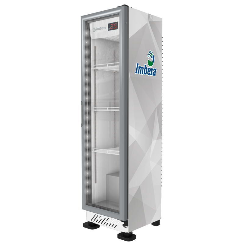 Refrigerador Vertical de 250 Litros Blanco Gris