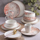 Vajilla Corona Amani Caoba Beige 32 Piezas 8 Puestos VL1964080632