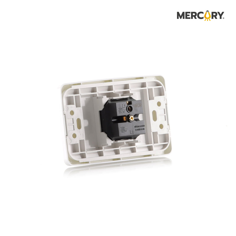 Pulsador Sencillo Blanco ETI13