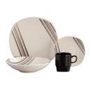 Vajilla Corona Naia 4 puestos 16 piezas  VL177C040216