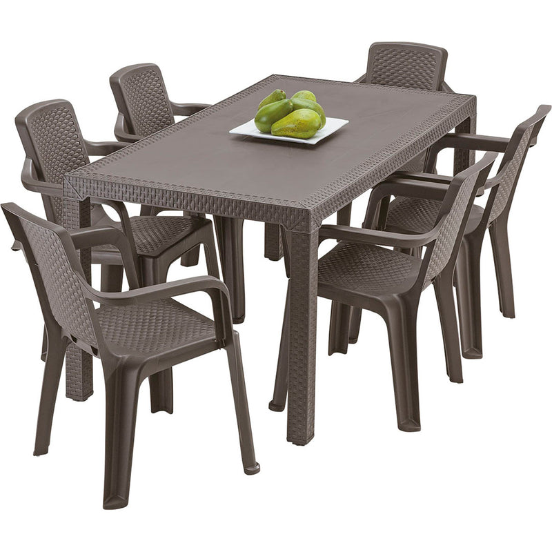 Mesa Eterna Familiar Wengue 8815