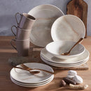 Vajilla Corona Matiz 4 puestos 16 piezas  VL185H040116