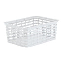 Canasta Deco Mediana de 4 Litros Blanco Nieve 9411