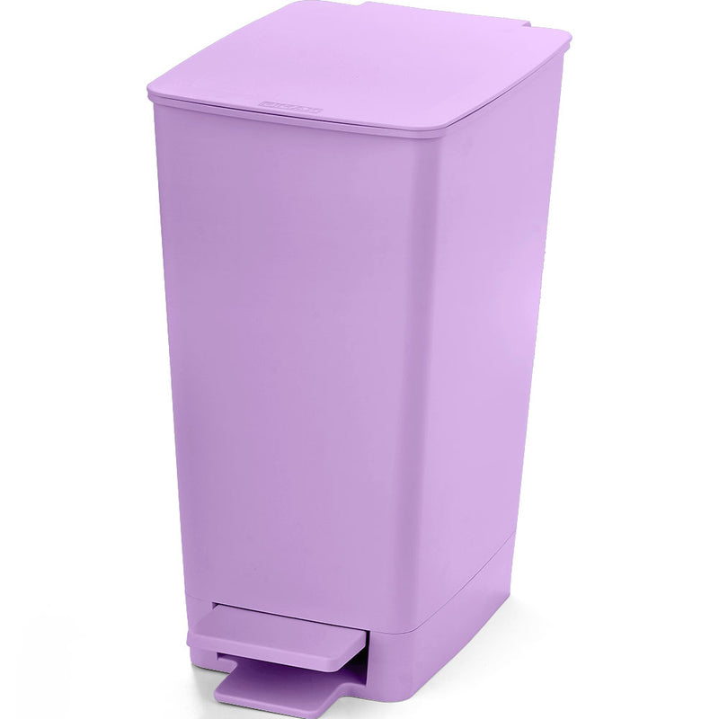 14182   Basurero con Pedal Slim 8lt Lavanda