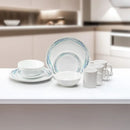 Vajilla Corelle 4 Puestos 16 Piezas Ocean Blues 1119403
