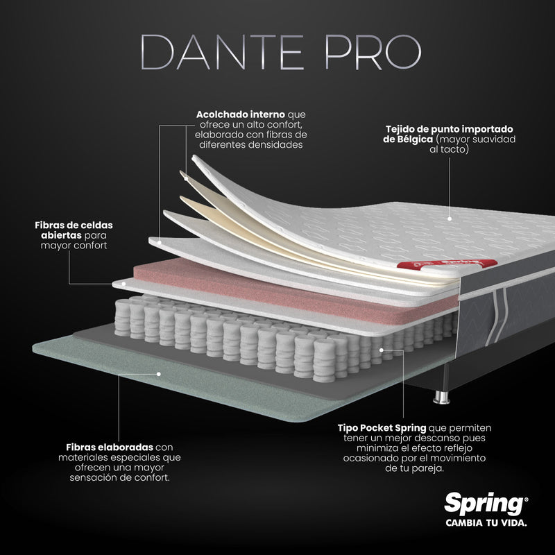 Colchón Dante Pro 200x200 30101005