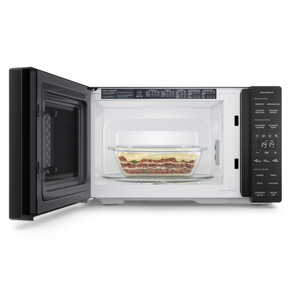 Horno Microondas Freestanding de 25 Litros Negro