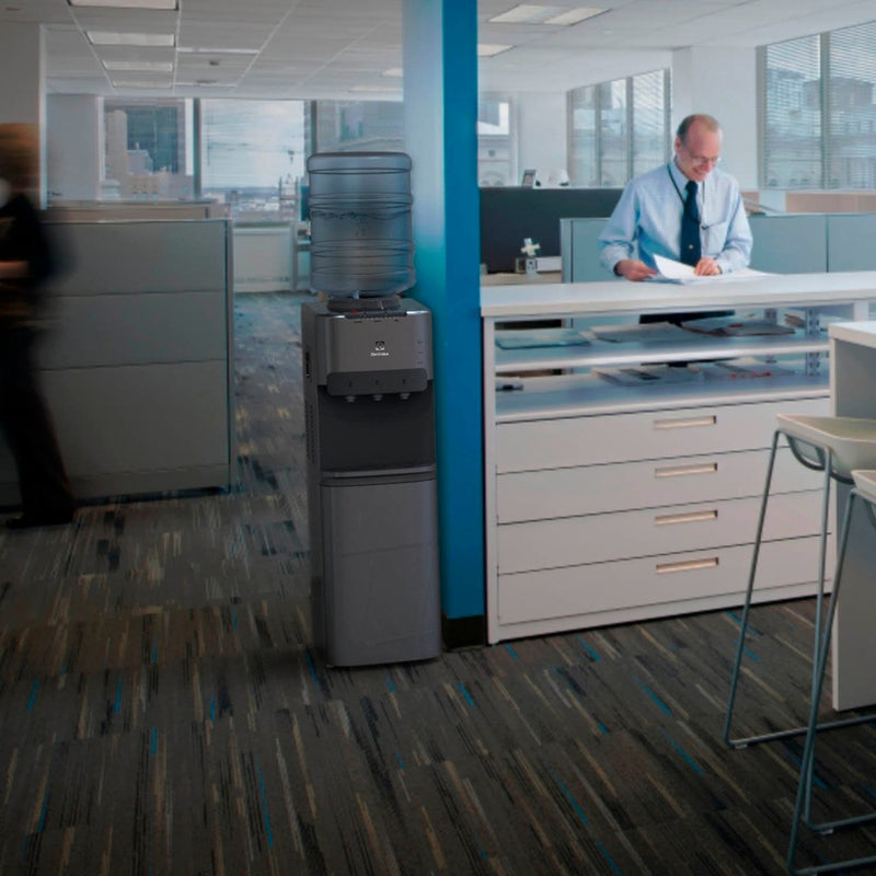 Dispensador de Agua Fría y Caliente de 19 Litros Gris EA20SR