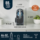 Máquina Profesional Para Hacer Bebidas 2.6 Litro Negro FS301