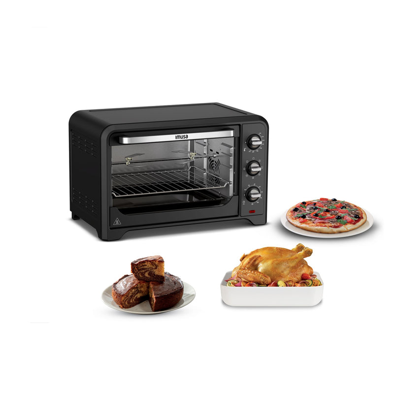 Horno Freidor Optimo de 33 Litros 120 V Negro