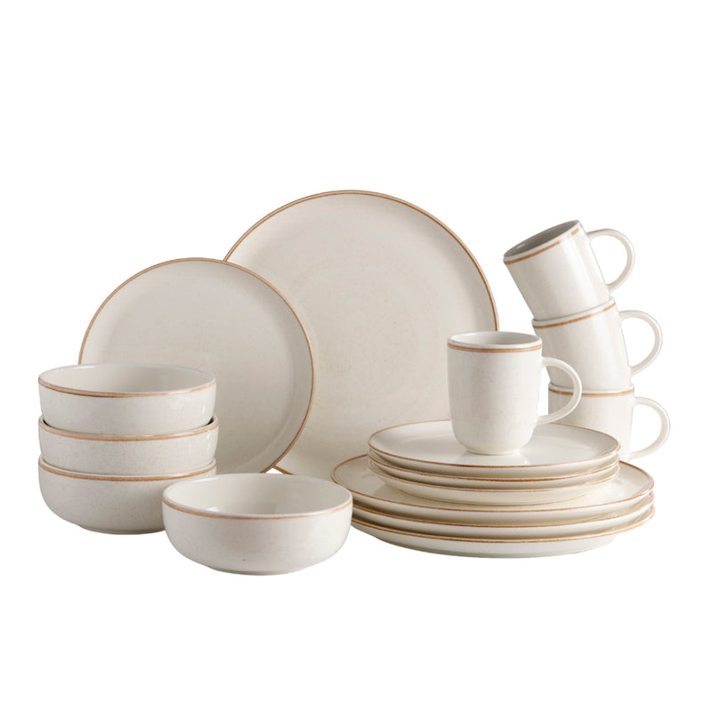 Vajilla Caoba Beige 4/16 Multicolor VL1605040116