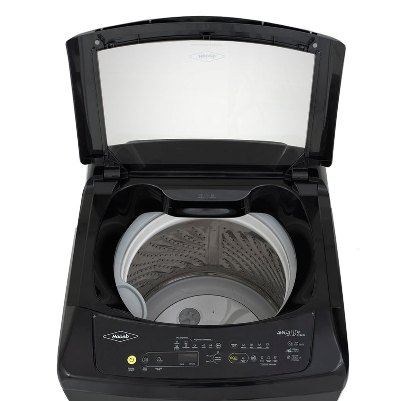 Lavadora Automática de 17 KG Digital Color Negro 9002538