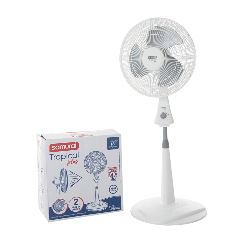 Ventilador Tropical Plus Blanco