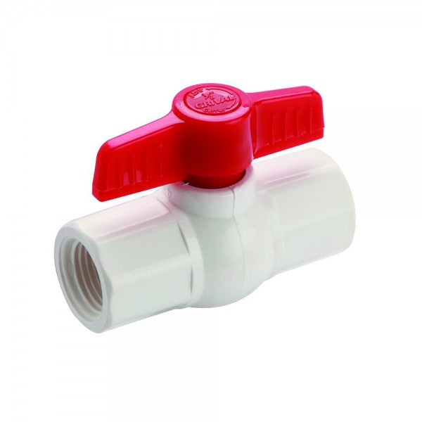 Válvula De Bola En PVC Lisa X 6 Unidades 797503331