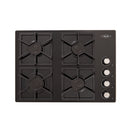 Cubierta Haceb 60x43 cm 4 Puestos Gas Natural Negro 9003536